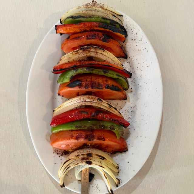 Skewer of Grilled Veggies.