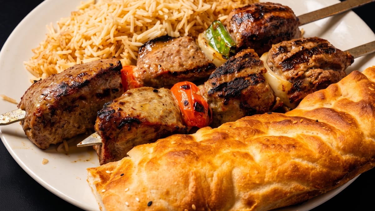 Kababs Charbroiled to Order