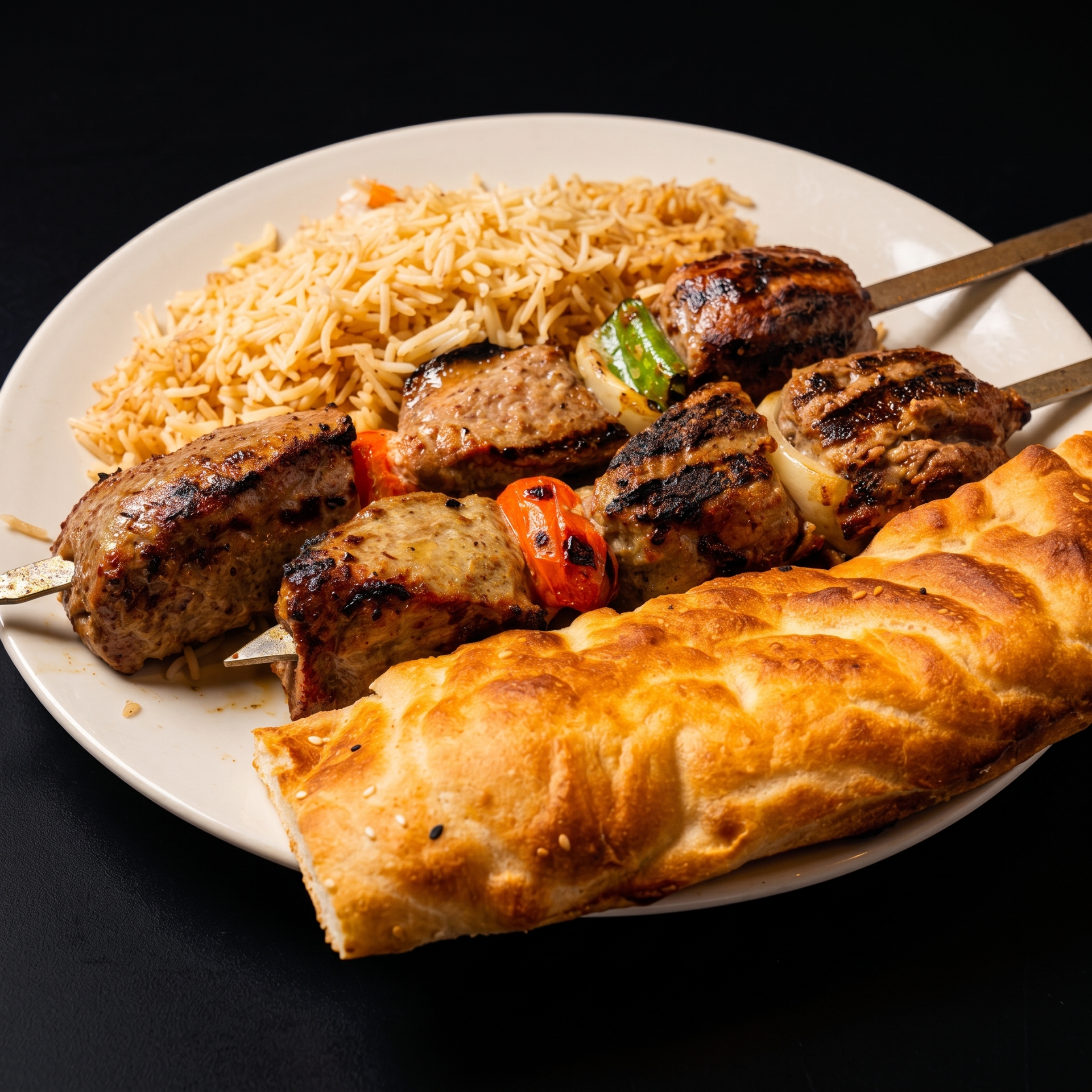 Kababs Charbroiled to Order